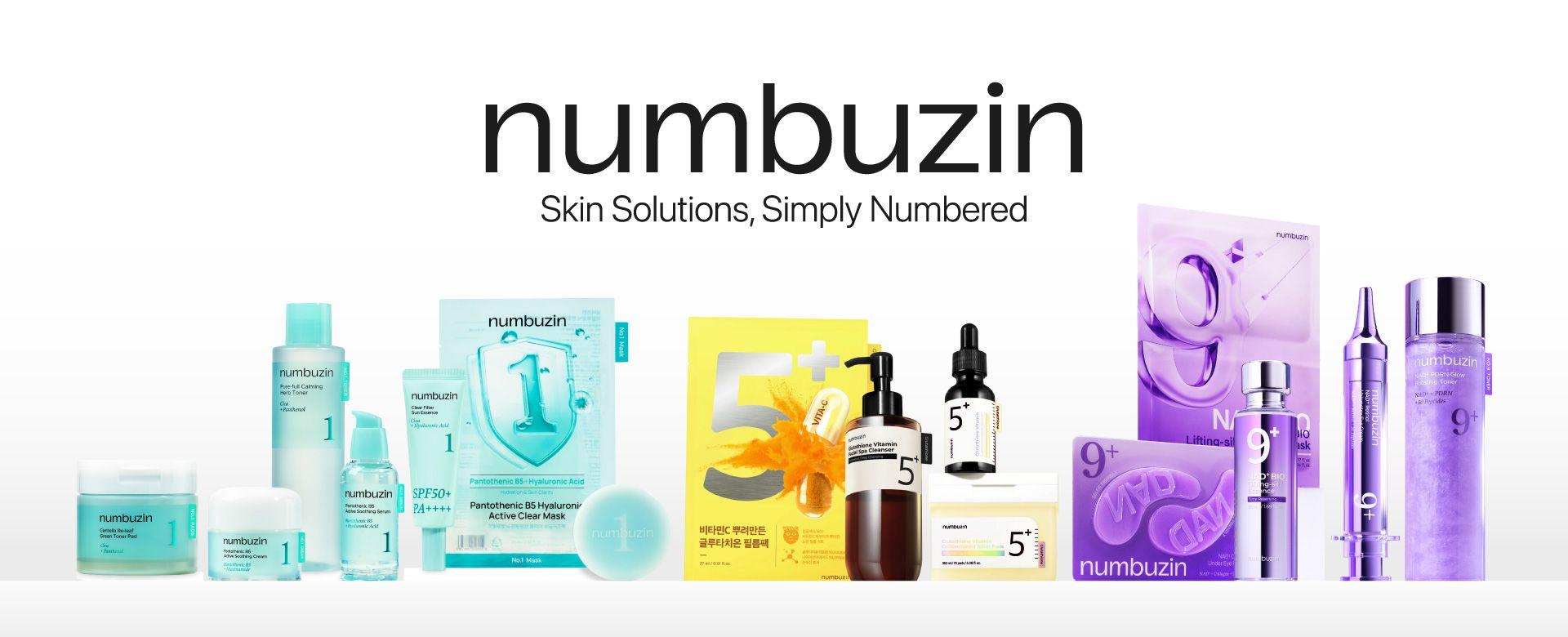 numbuzin bei Glows Beauty – Koreanische Hautpflege für individuelle Hautbedürfnisse