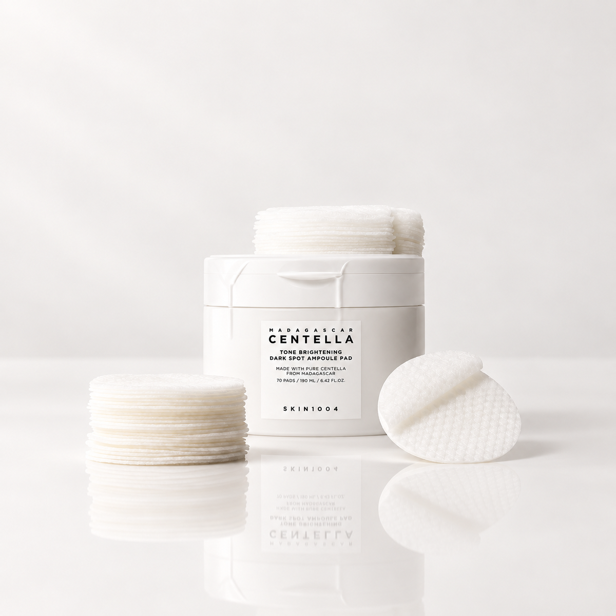 SKIN1004 Madagascar Centella Tone Brightening Dark Spot Ampoule Pad – 60 Pads